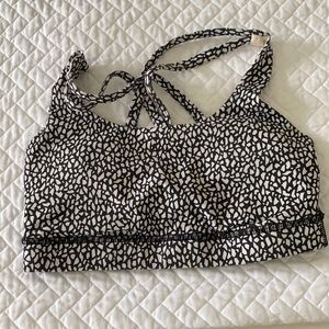 Lulu Lemon Patterned Sports Bra